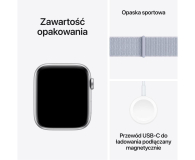 Apple Watch SE 2 44/Srebrne Aluminum/Błękitny Pasek LTE - 1278052 - zdjęcie 7